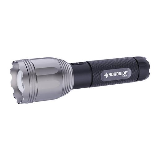 Nordride Taschenlampe SPOT LONG RANGE R 1100lm - Silber/Schwarz -