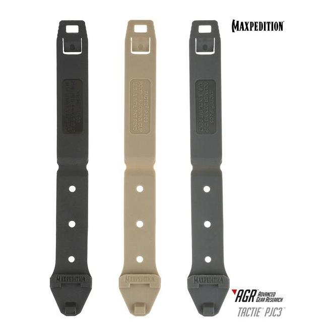 TacTie PJC3 Befestigungsband (6er Pack) - Schwarz