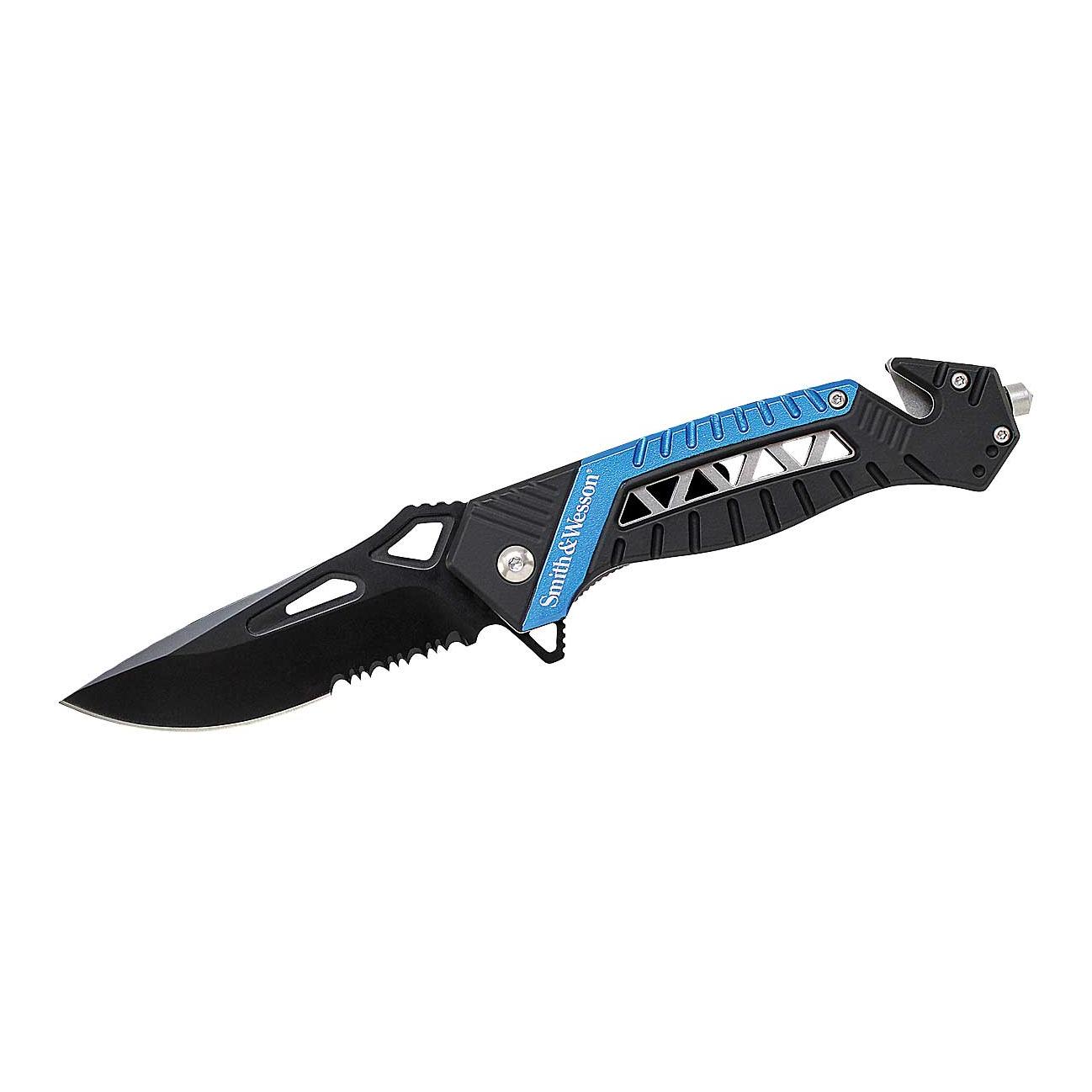 Rettungsmesser 103212 schwarz - blau