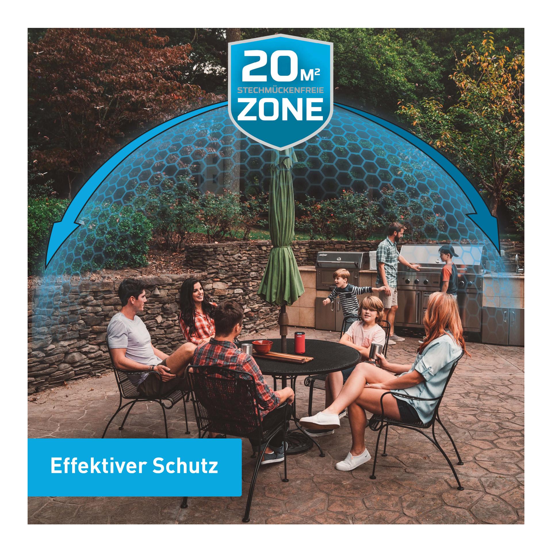 Mückenschutz Set: HALOmini Linen + Nachfüllpack 120Std