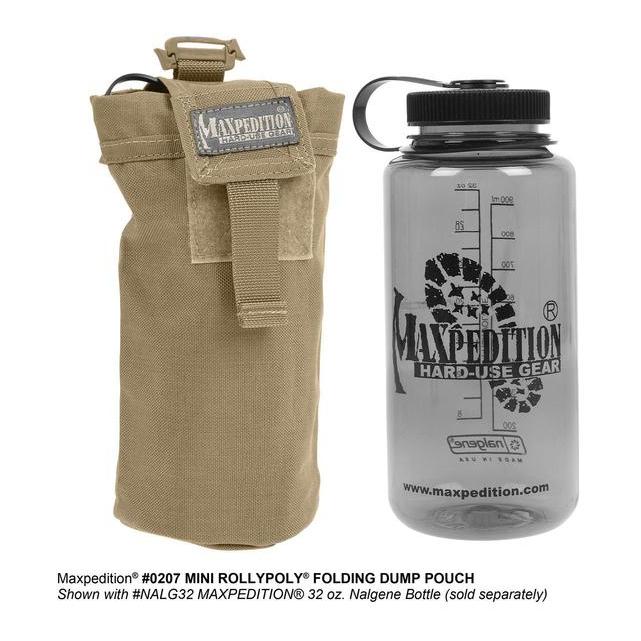 Mini-Rollypoly Falttasche - Wolfgrau