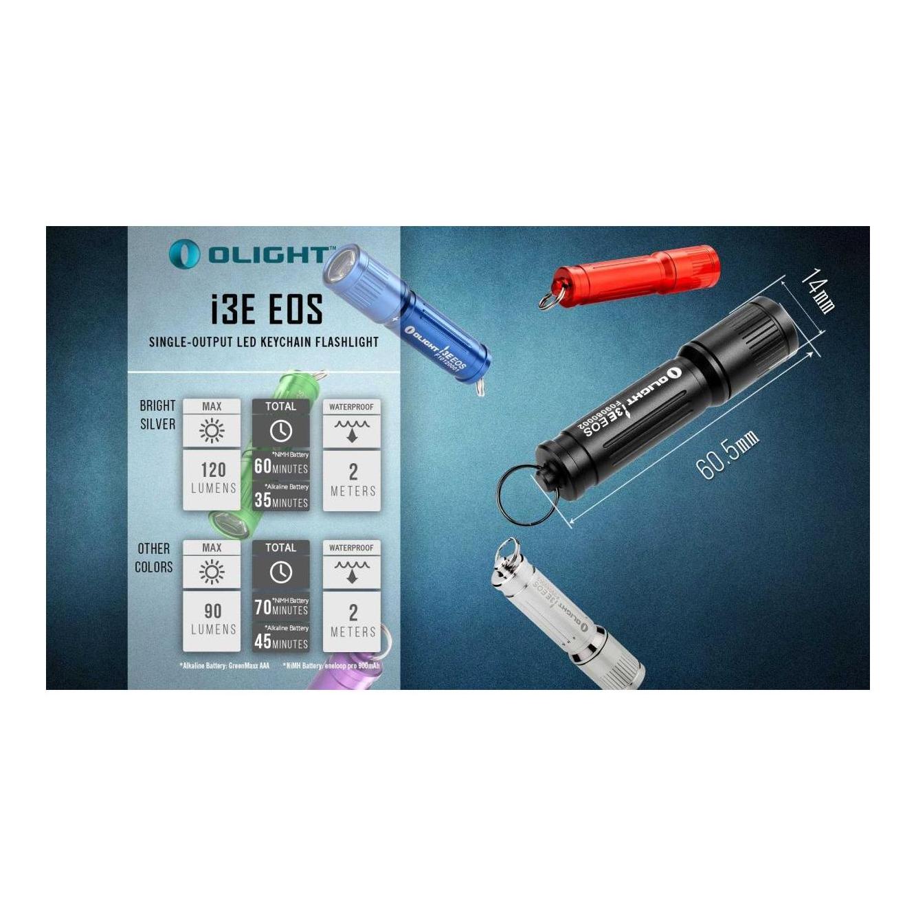 I3E LED Schlüsselanhänger - Schwarz I3E LED Schlüsselanhänger - Schwarz