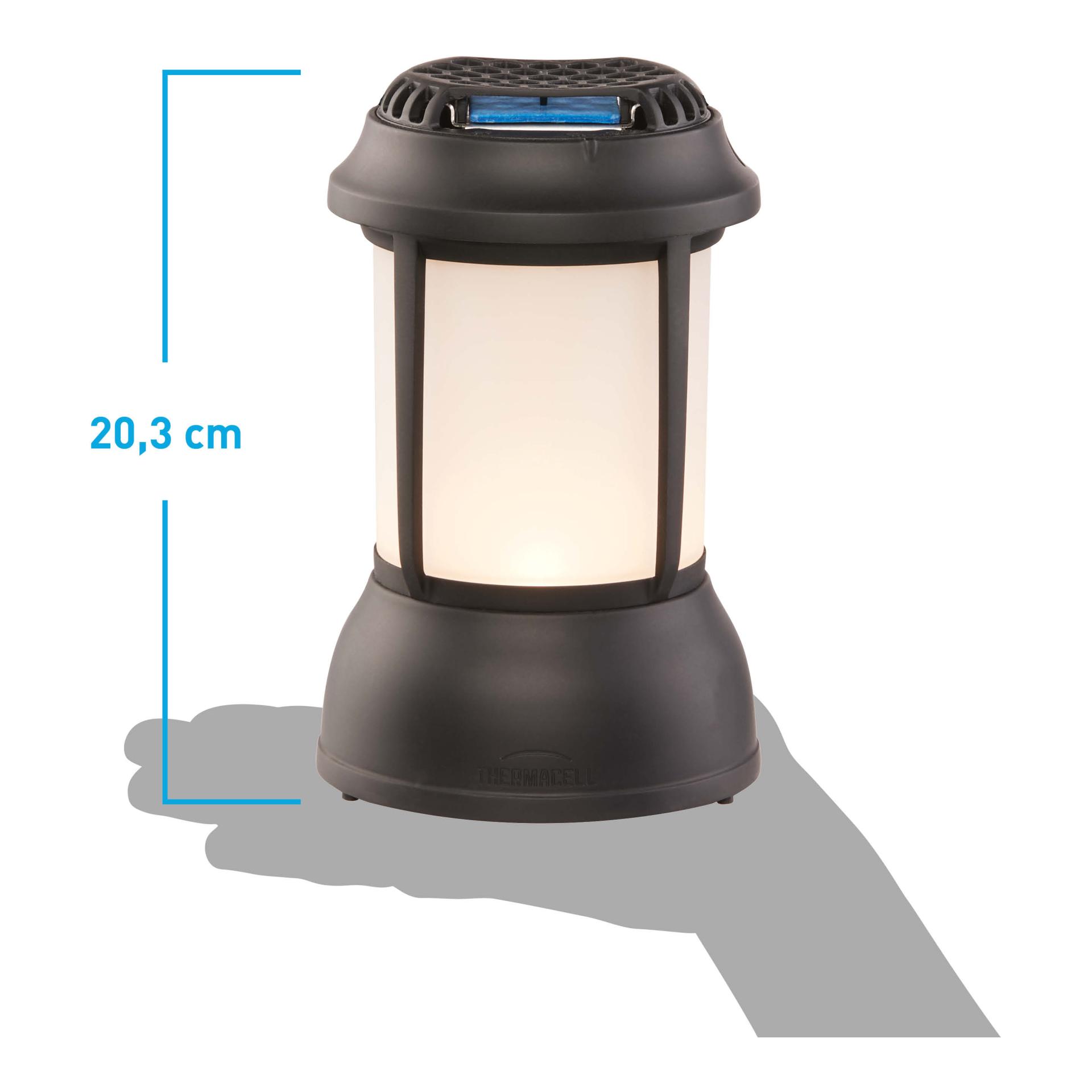 Mückenschutz Set: PSLL2 Laterne + 120Std Nachfüllpack