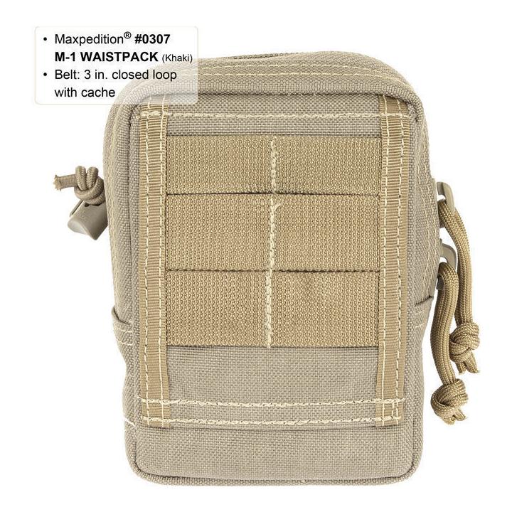 Sac banane M-1 – noir