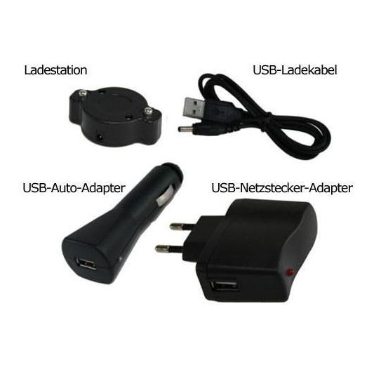 Flash/signal d’avertissement LED – rouge – batterie