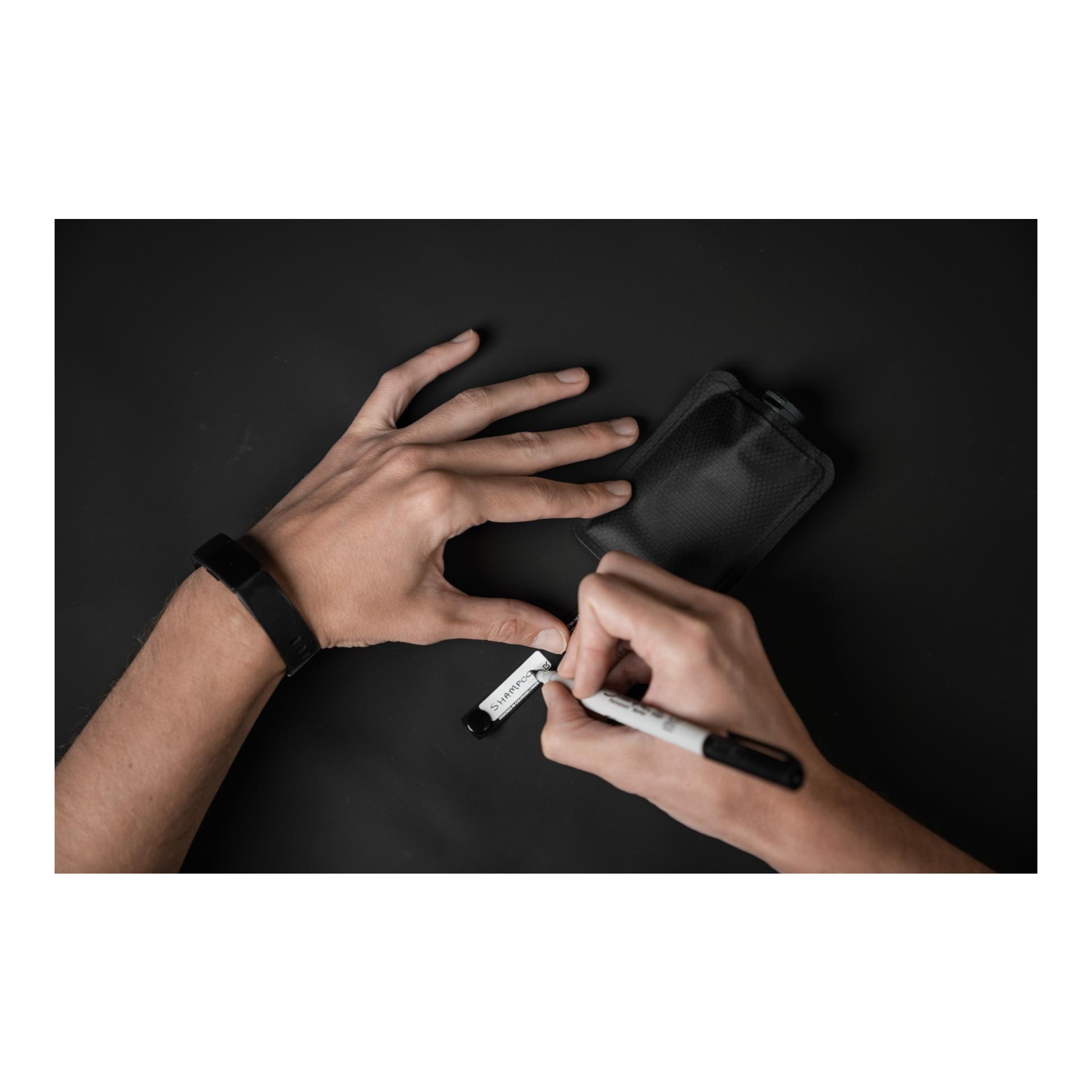 FlatPak Toilettenartikelflaschen (3er-Pack)