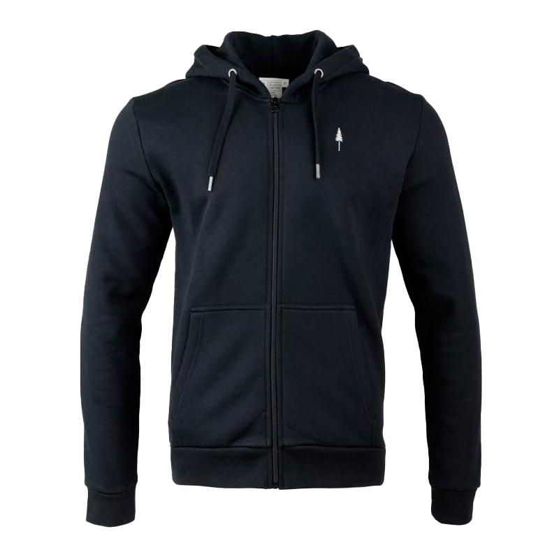 NIKIN TreeHoodie Zip - Black - Schwarz -