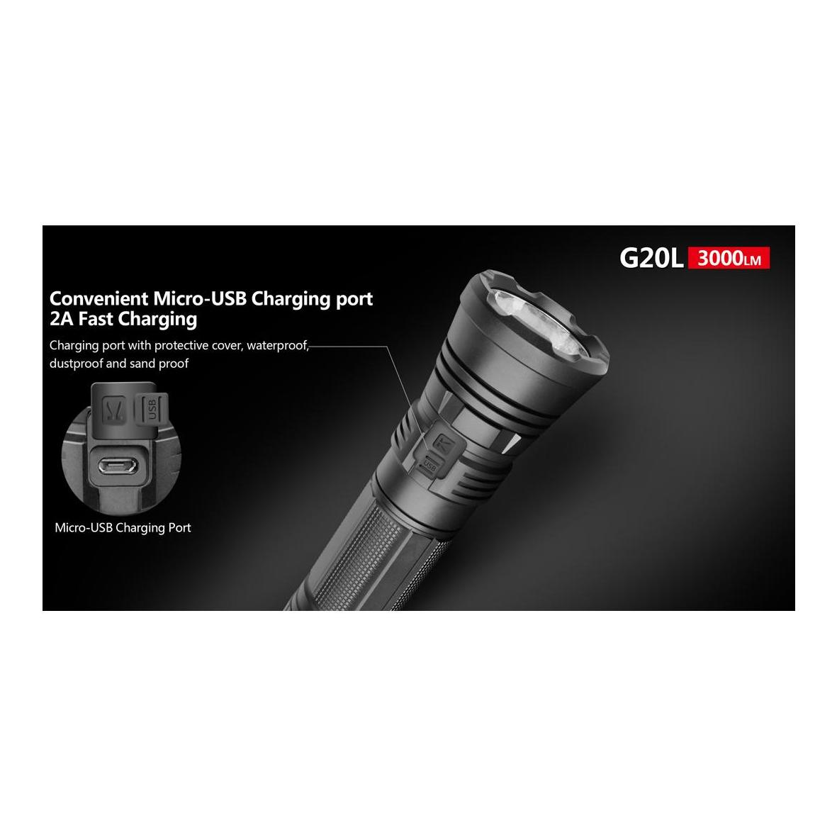 G20L LED Taschenlampe