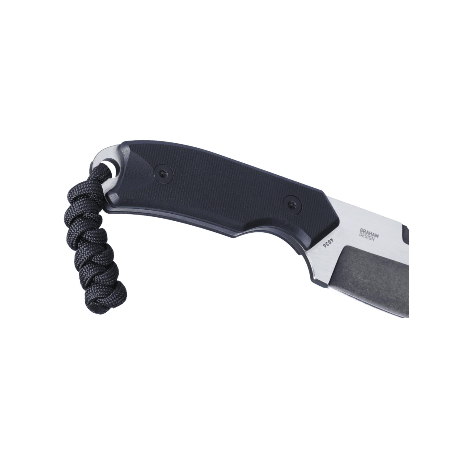 Razel™ - Compact Fixed Silver - EDC/Einsatzmesser mit Thermoplastic Scheide
