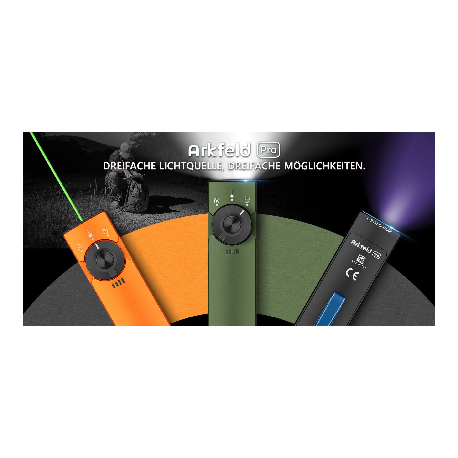 Arkfeld Pro CW - EDC  Taschenlampe