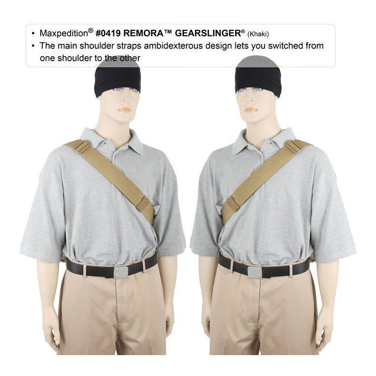 Sac à dos Remora Gearslinger de Maxpedition - kaki