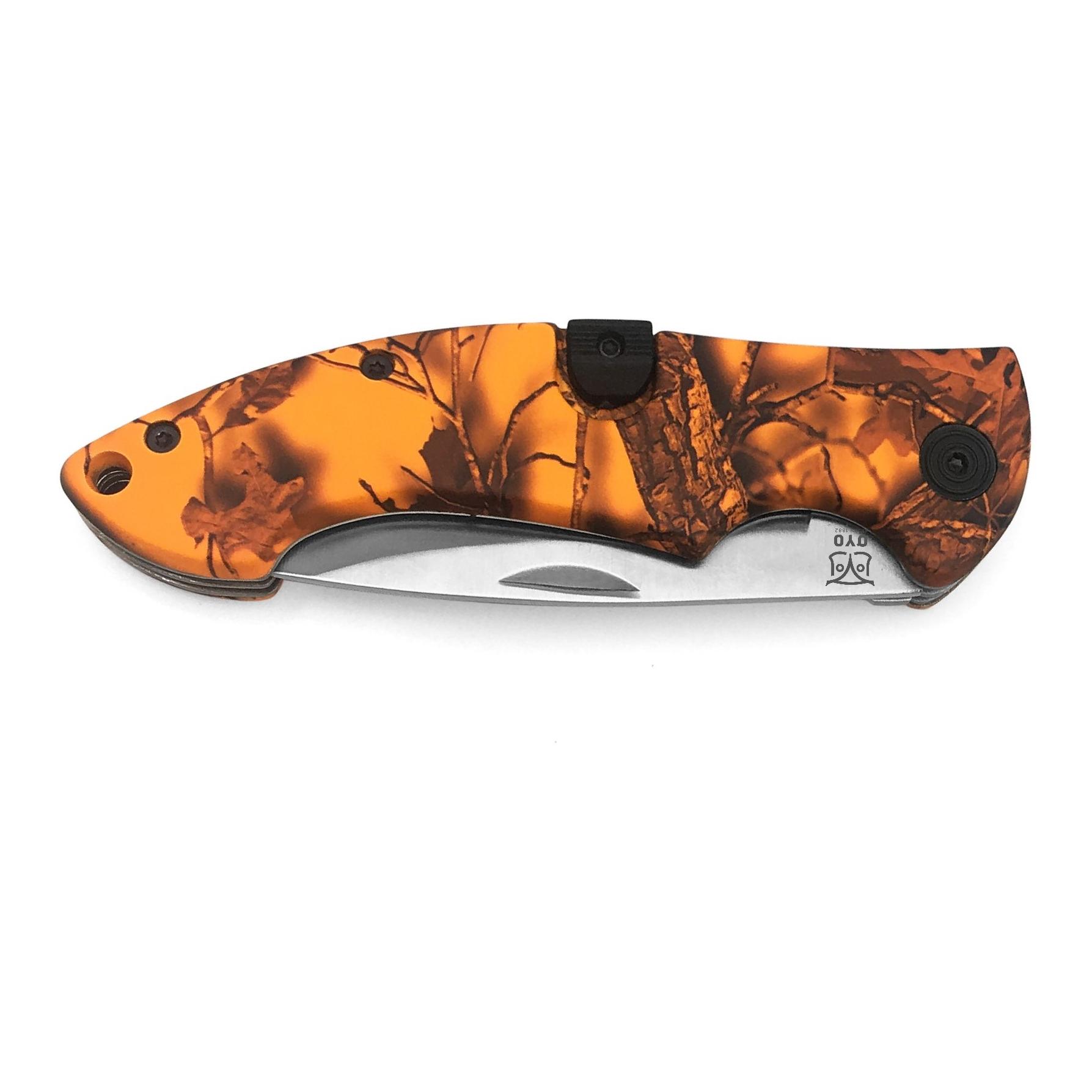 GEVIR DUO - Jagdklappmesser mit zwei Klingen und Hülle