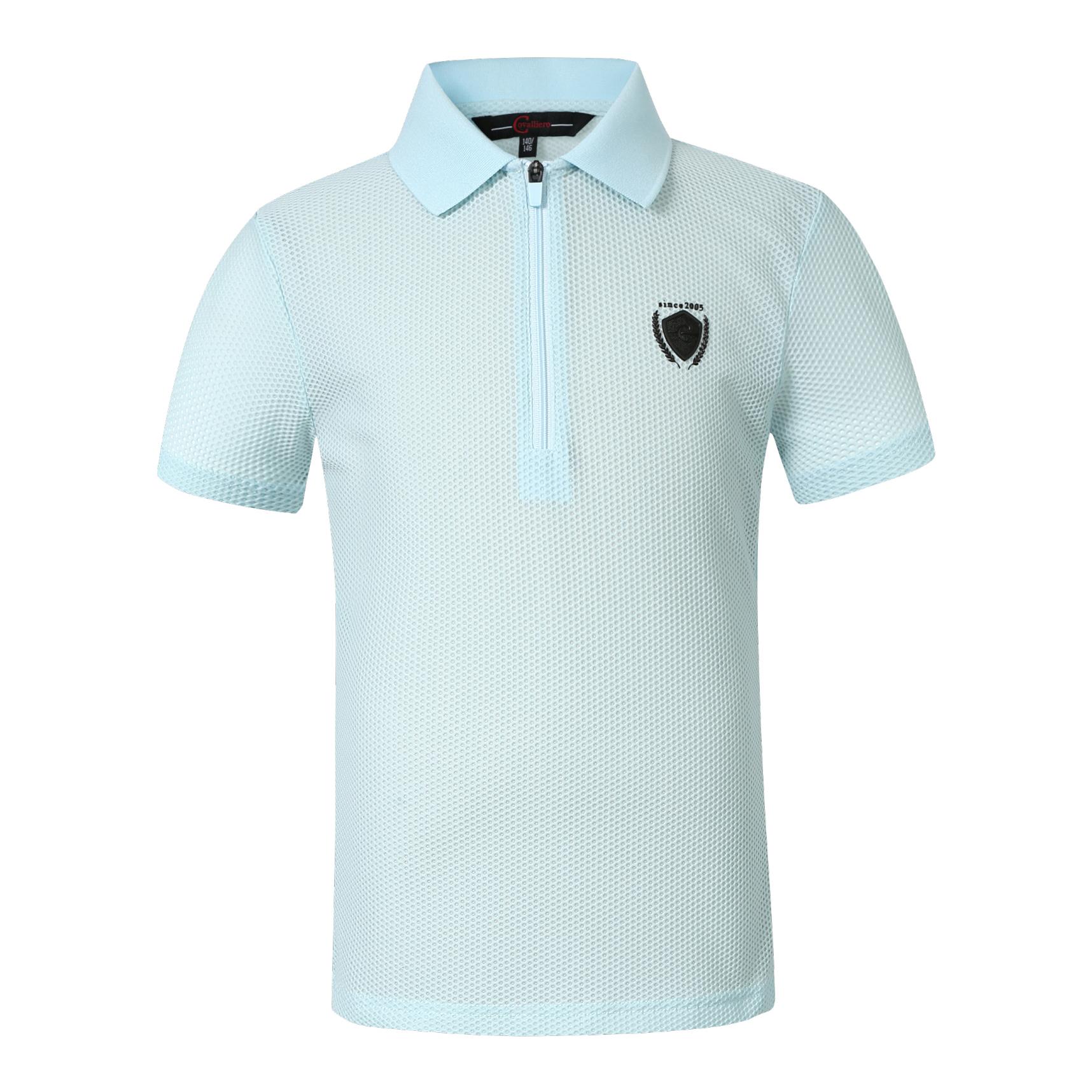 Covalliero Poloshirt F/S 2024 Kinder - Light Blue -