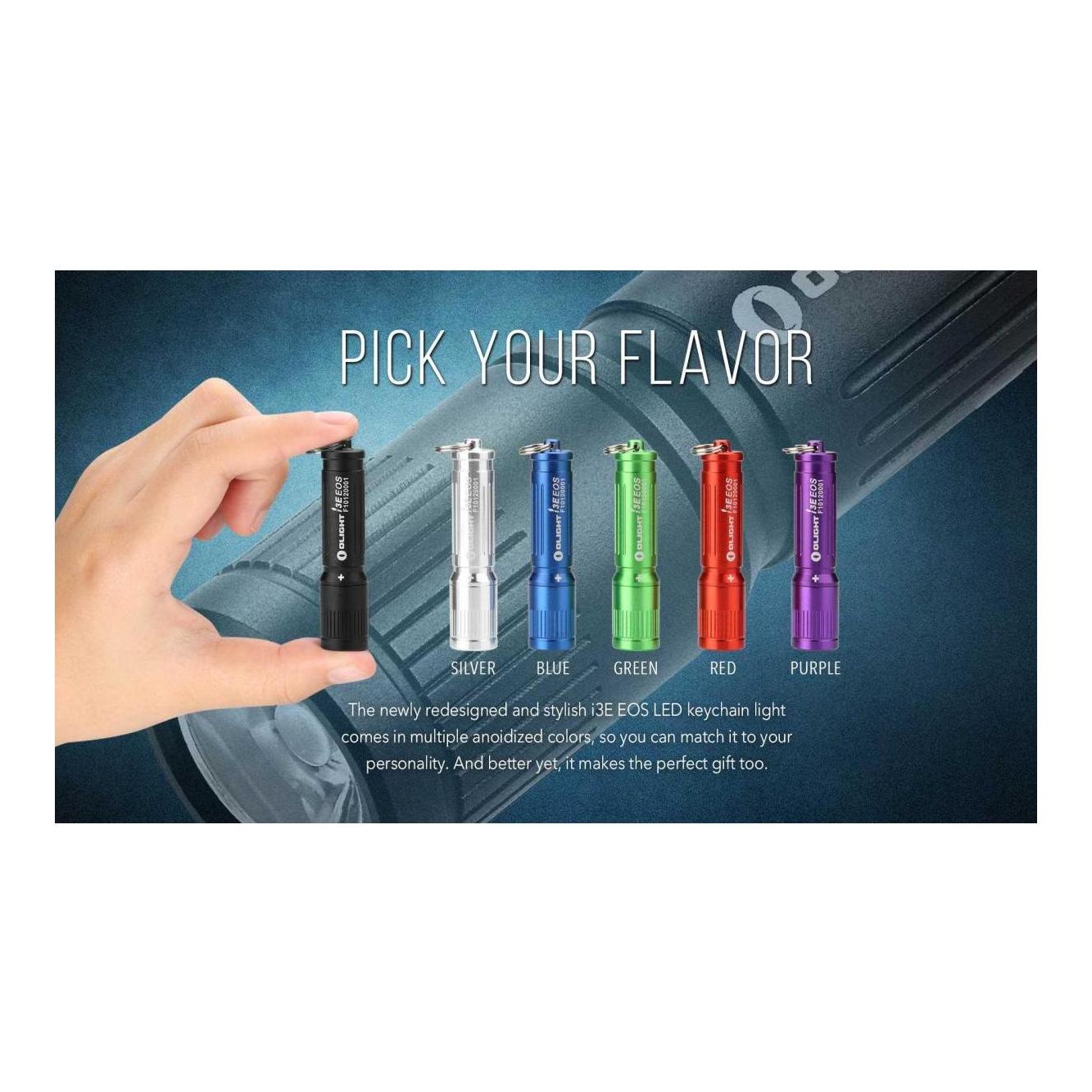 I3E LED Schlüsselanhänger - Schwarz I3E LED Schlüsselanhänger - Schwarz