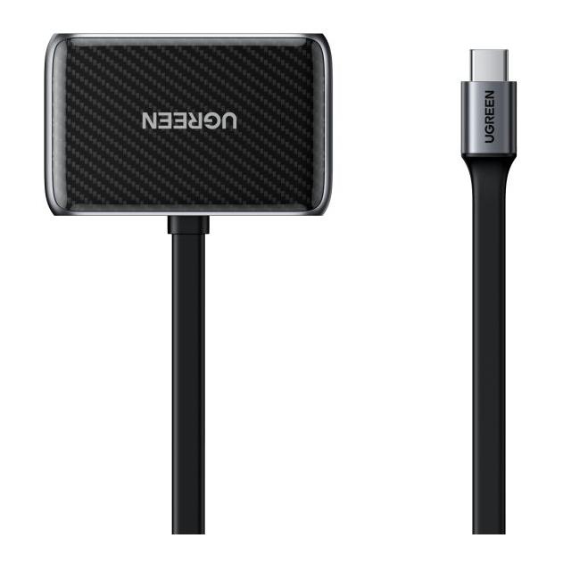 USB-C zu HDMI + VGA Adapter - Schwarz