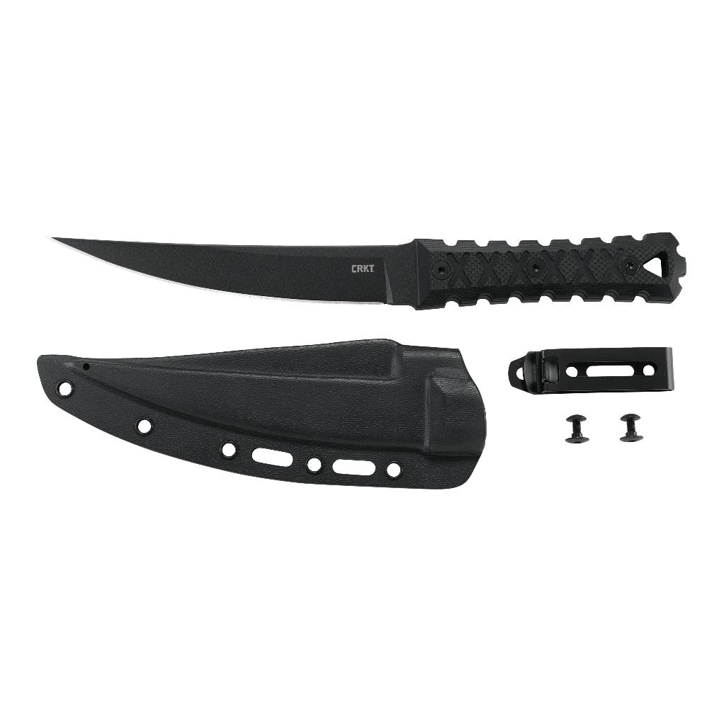 HZ6 Black - EDC/Einsatzmesser mit Boltaron Scheide