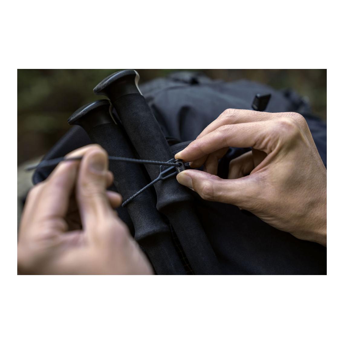 RE-Ties wiederverwendbarer Kabelbinder - Schwarz