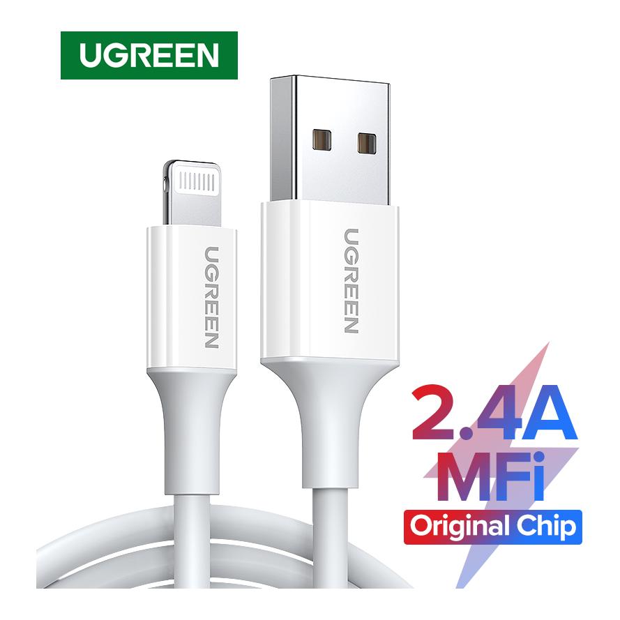 Ugreen Lightning zu USB-A 2.0 Kabel - Weiss