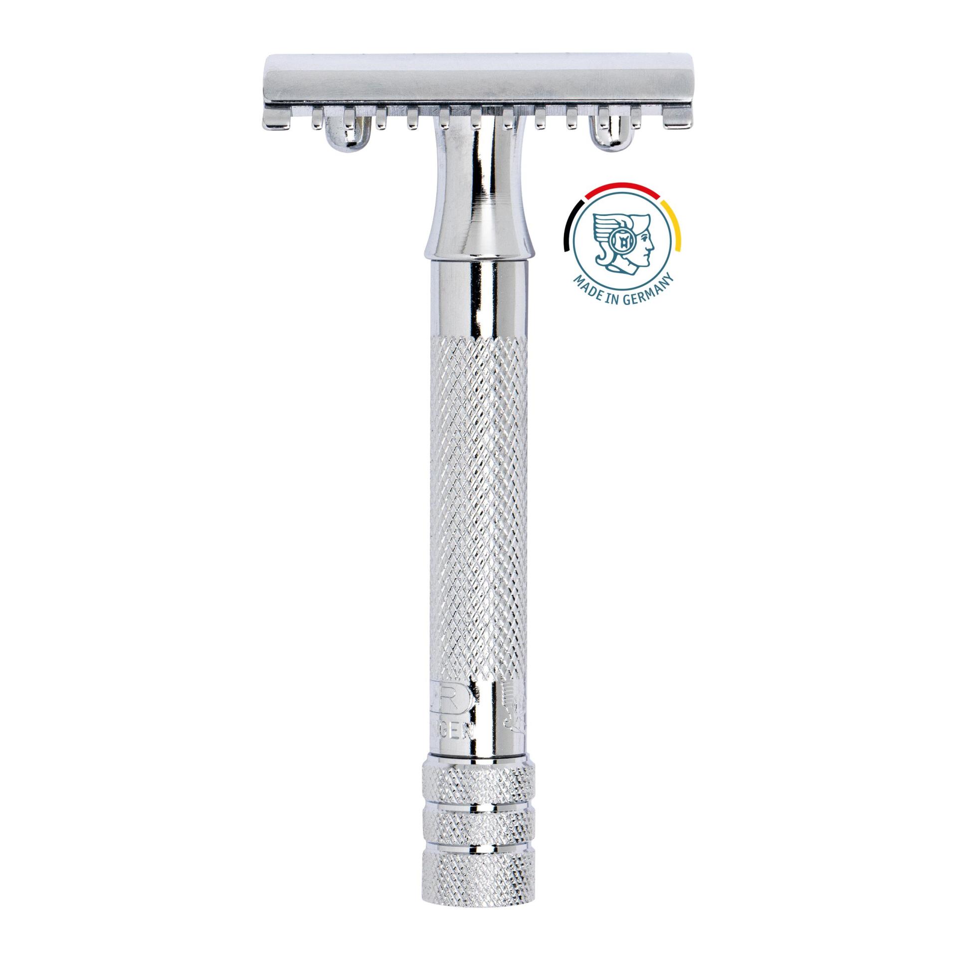 Merkur Rasierhobel 15C - Silber -