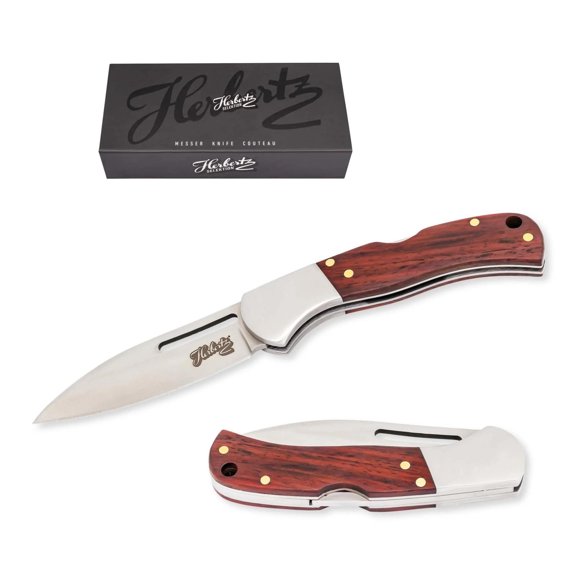 Einhandmesser Sandelholz