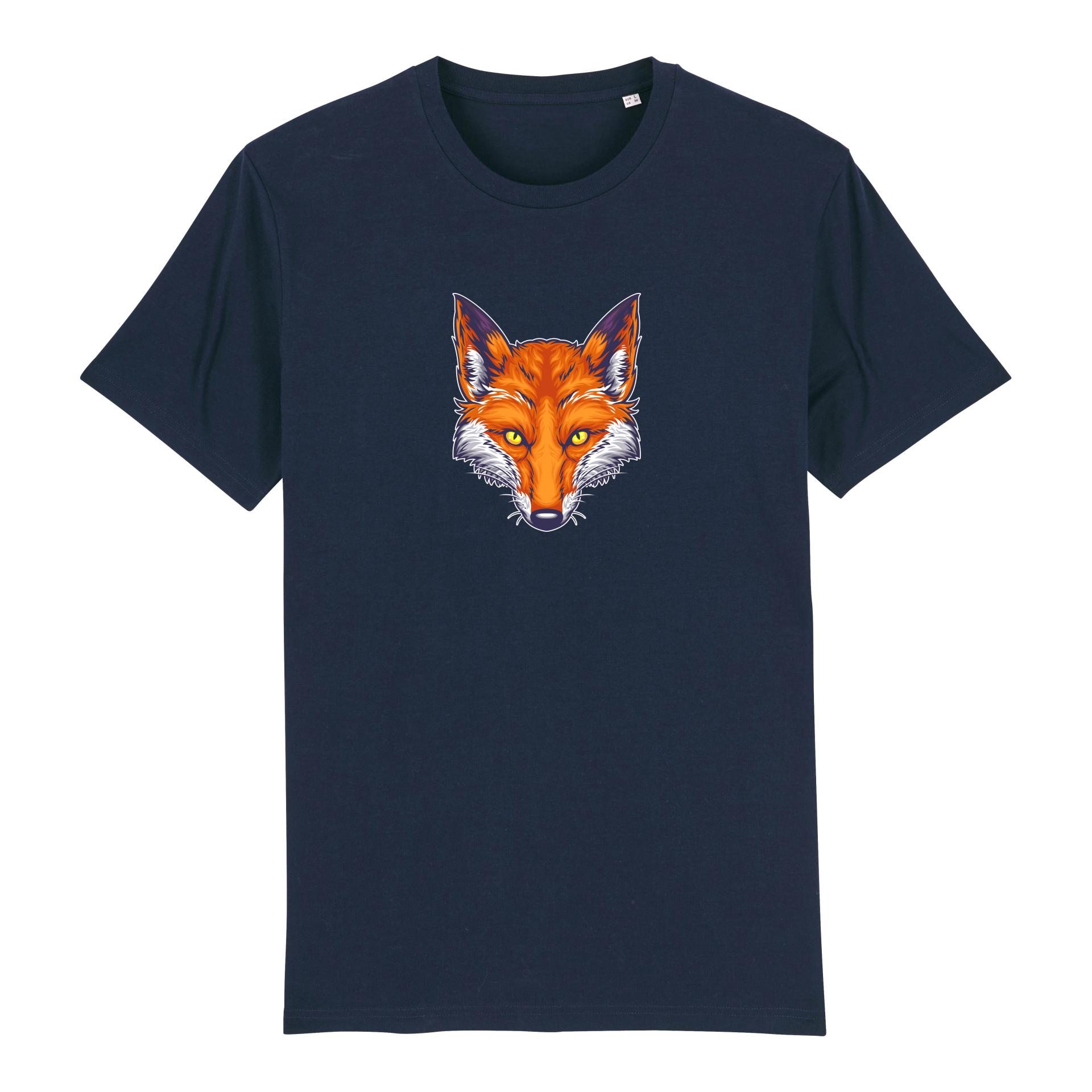 orsino Fuchs Bio T-Shirt Unisex - French Navy -