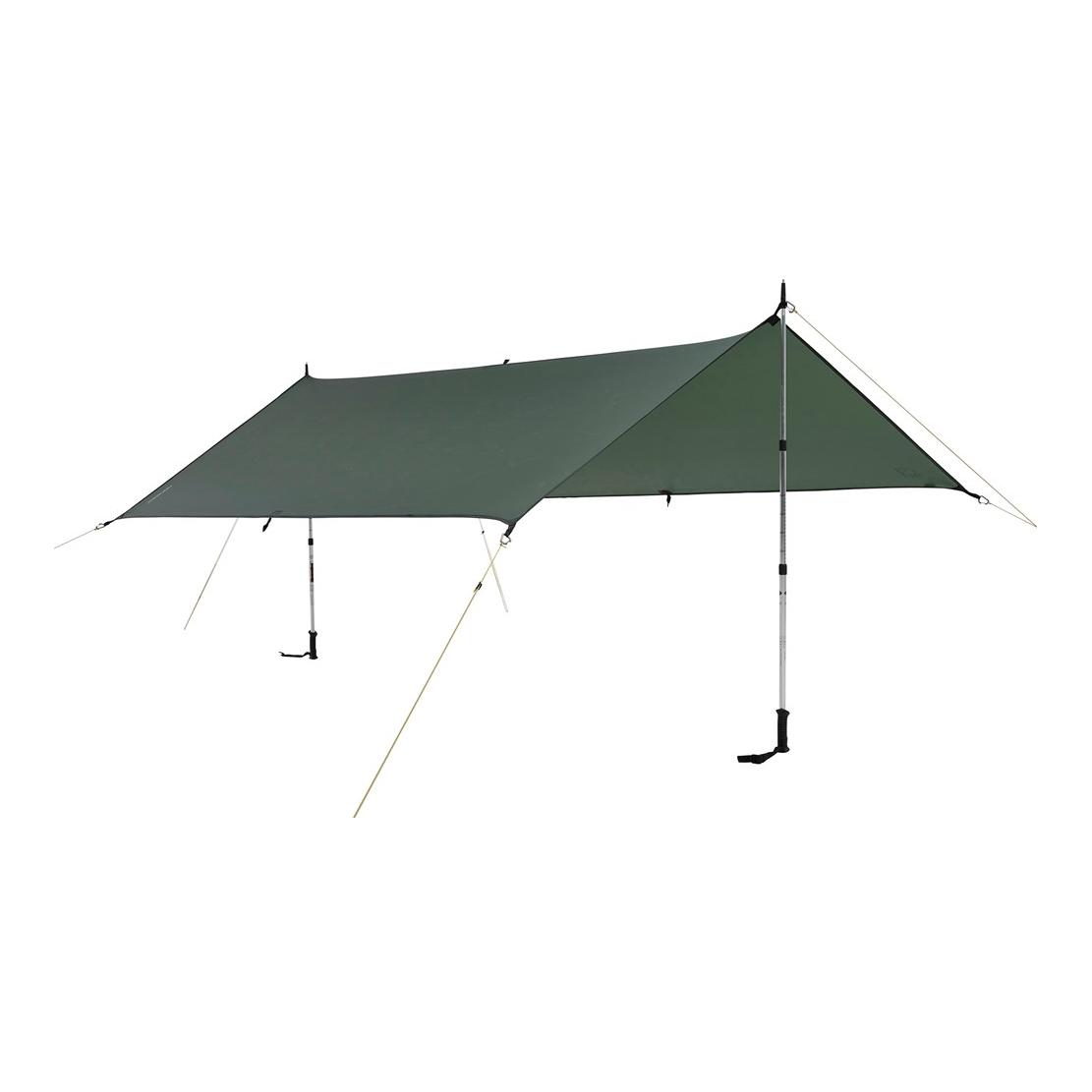 Nordisk Voss 5 ULW Tarp - Forest Green