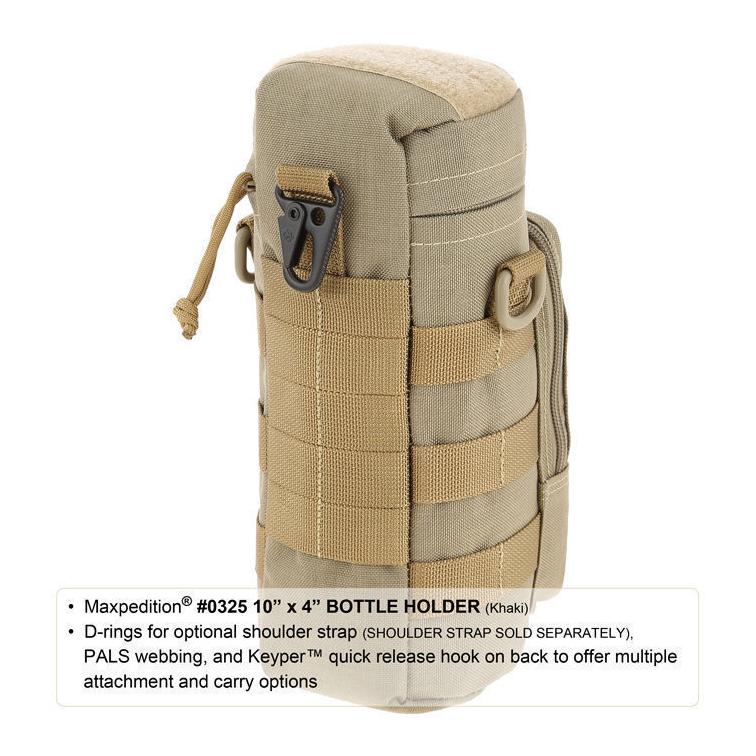 Flaschenhalter (25 x 10cm) - Schwarz