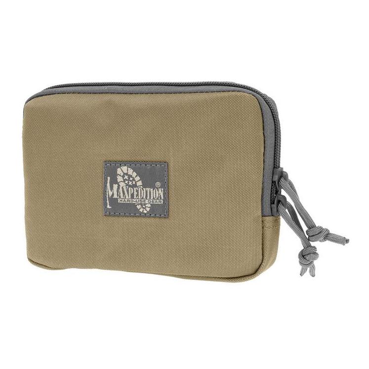 Maxpedition Hook & Loop 12.5cm x 17.5cm Zipper Pocket Khaki / Foliage