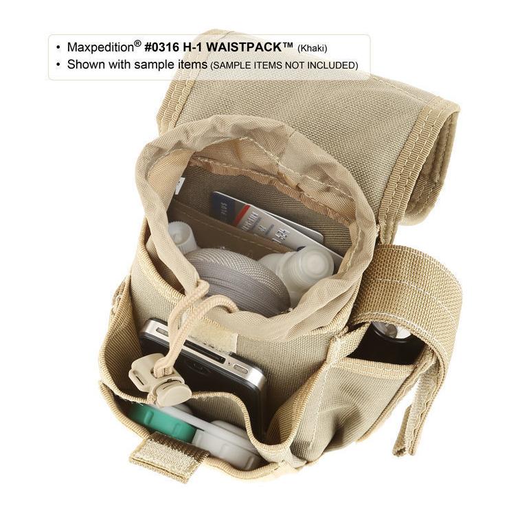 H-1 Gürteltasche - Schwarz