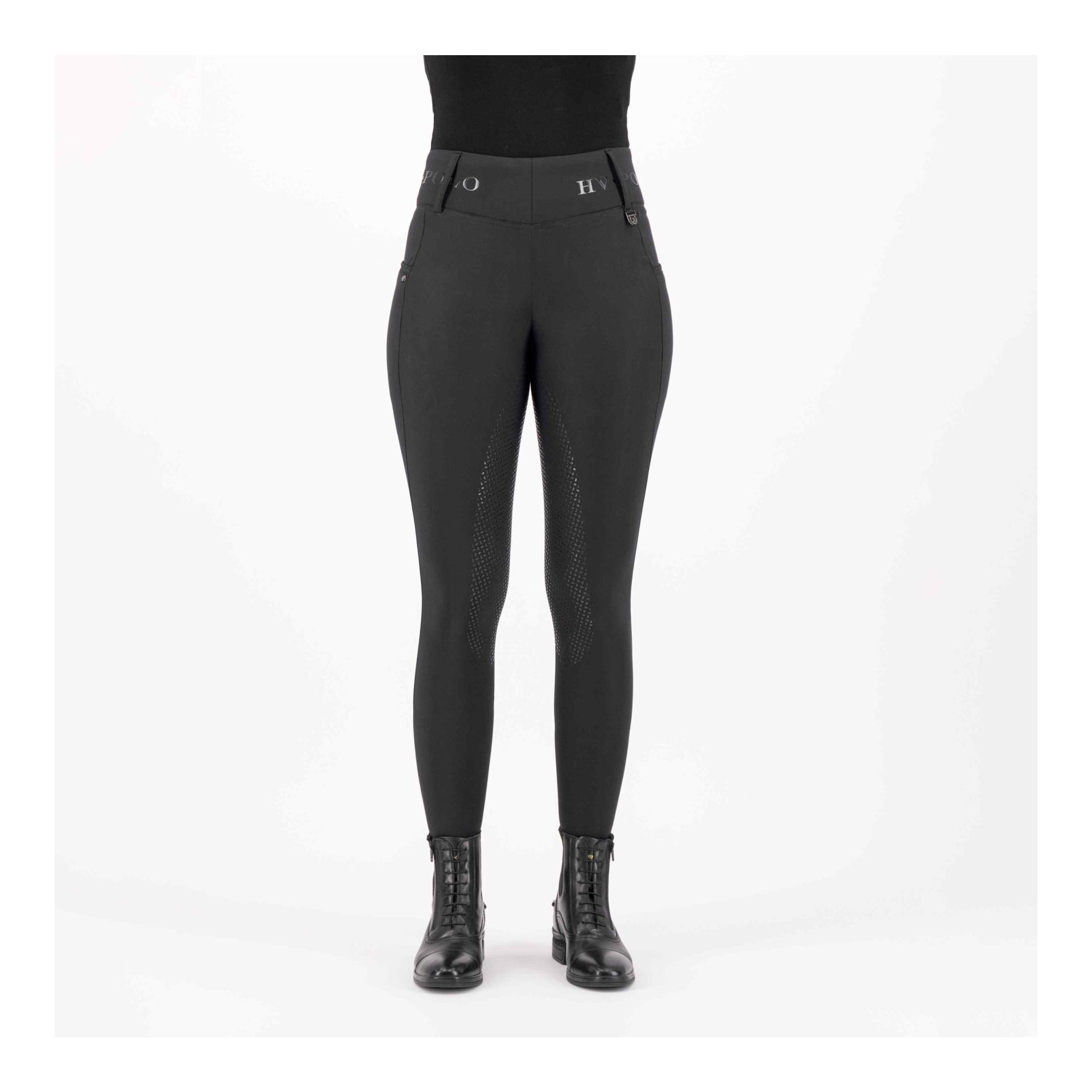 HV Polo Reitleggings HVPFavourite Vollgrip Kids - Schwarz -