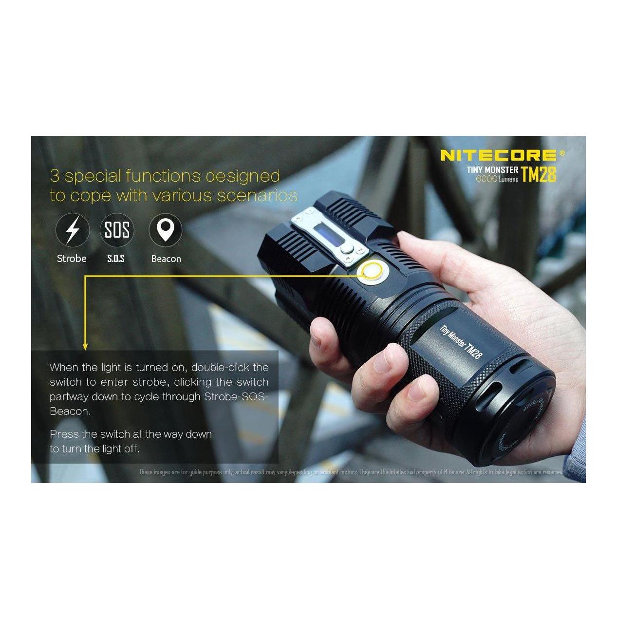 Demo Artikel - TM28 Tiny Monster - Suchscheinwerfer