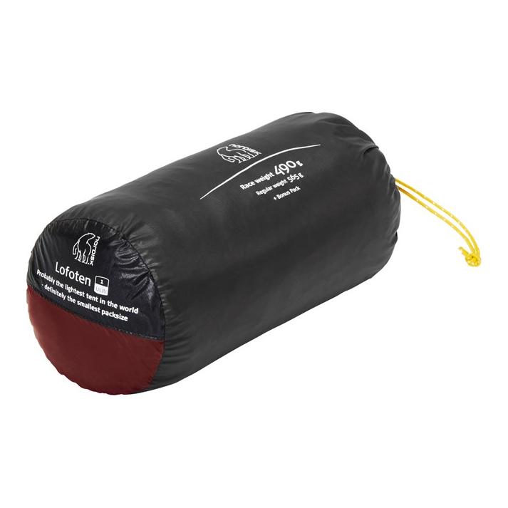 Lofoten 1 ULW Lightweight-Zelt 1 Person - Burnt Red