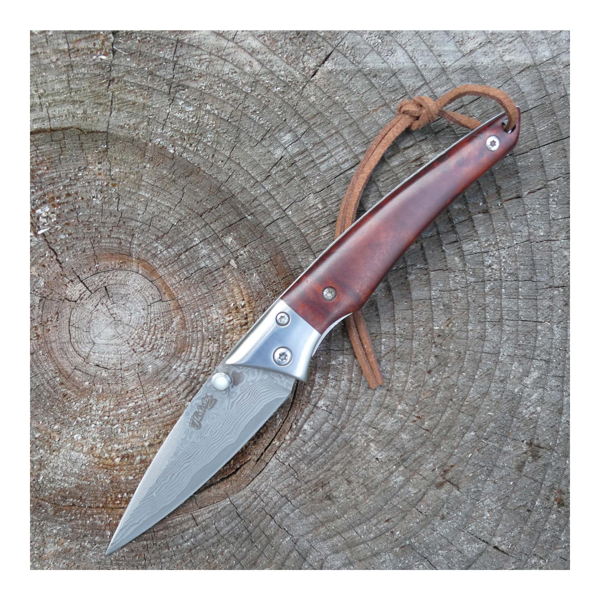 Einhandmesser Damast