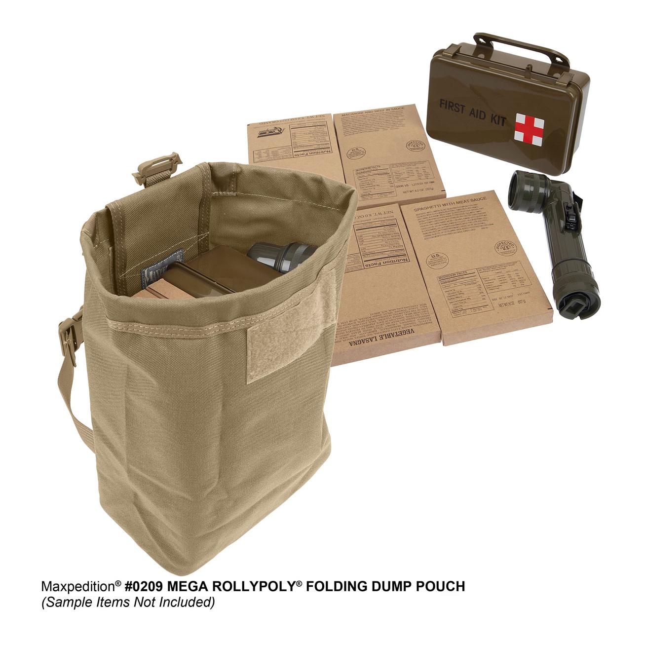 Mega Rollypoly Falttasche - Khaki