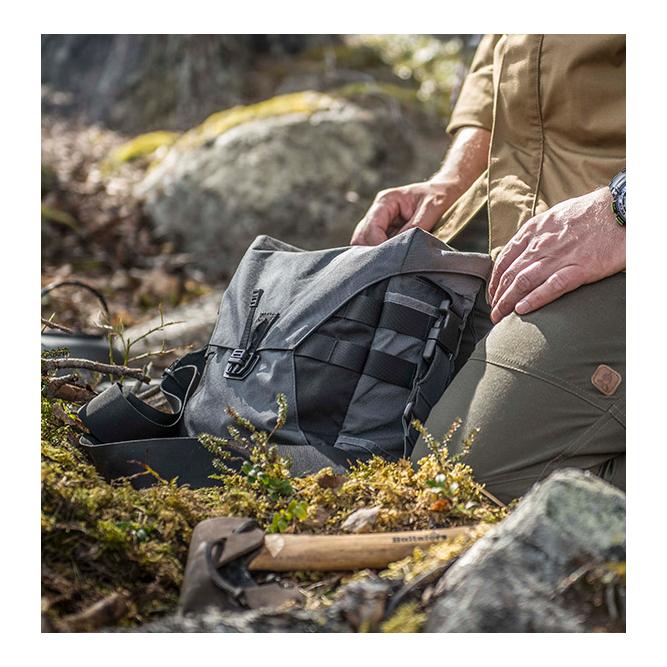 Bushcraft Haversack Umhängetasche - Schwarz