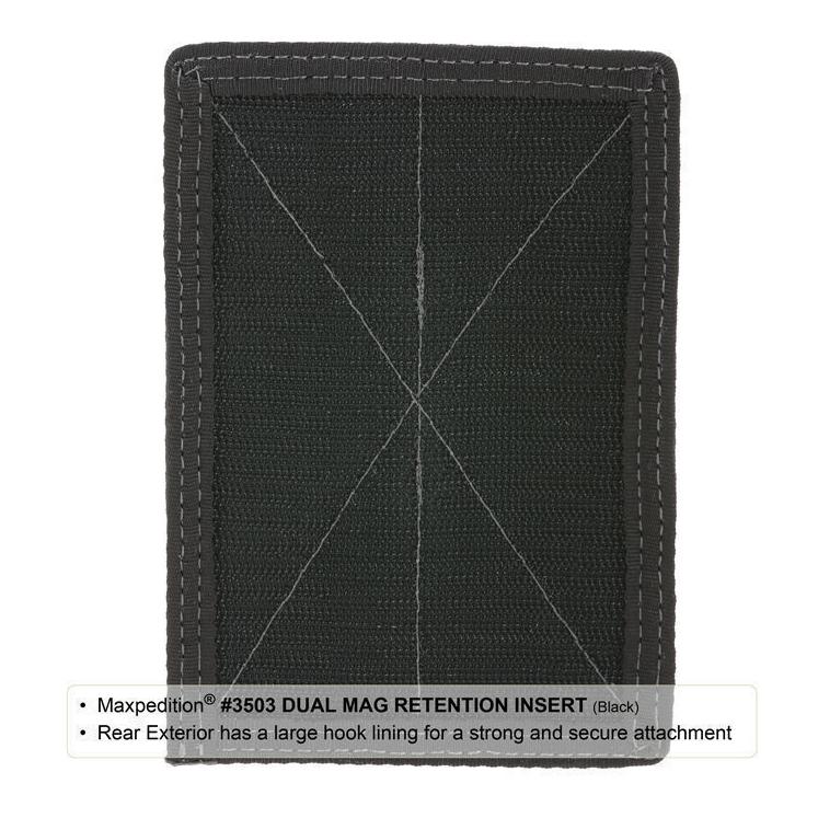 Pochette Maxpedition Dual Retention Insert - noire