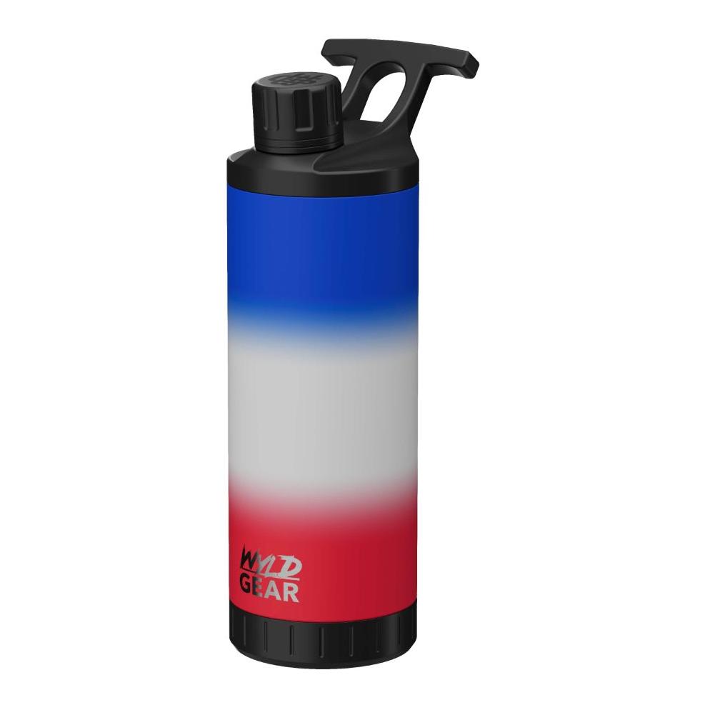 Wyld Gear MAG FLASK 530ml - Isolierflasche - Red/White/Blue -