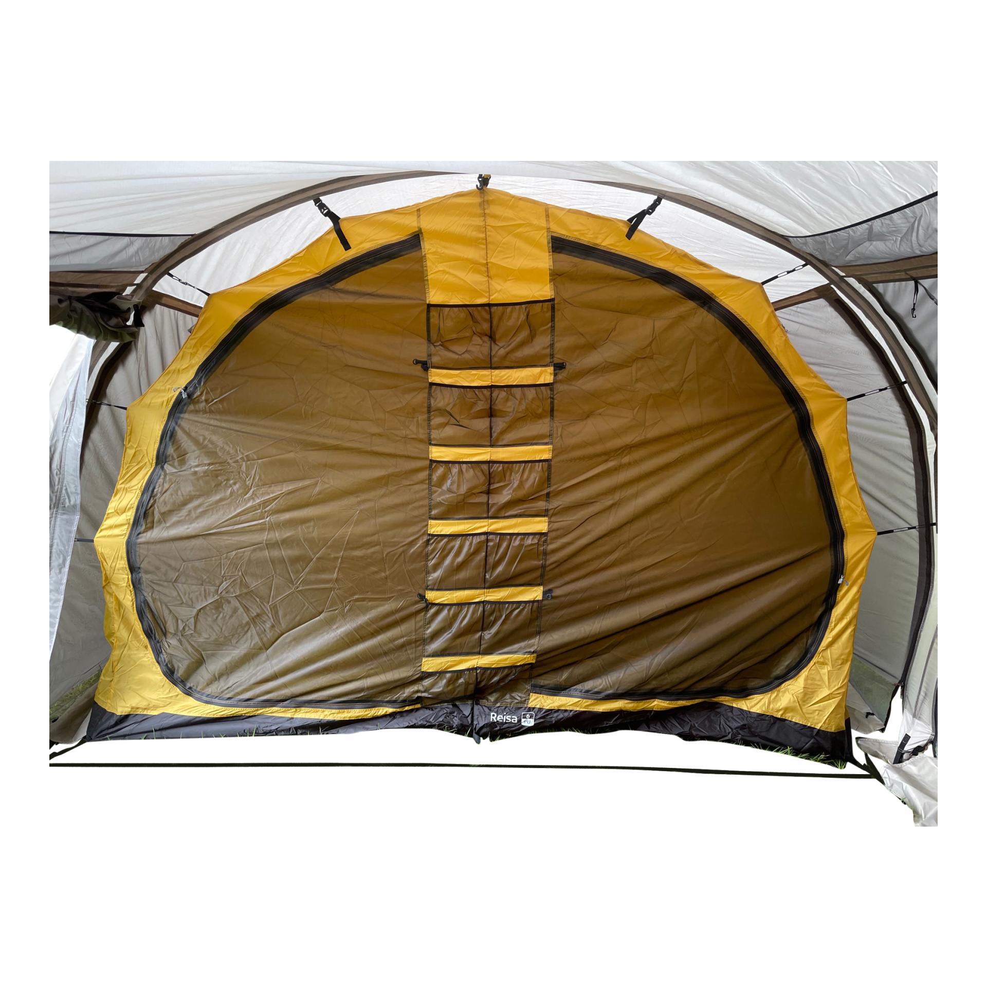 Reisa 6 PU Tent grey with grey Skirt