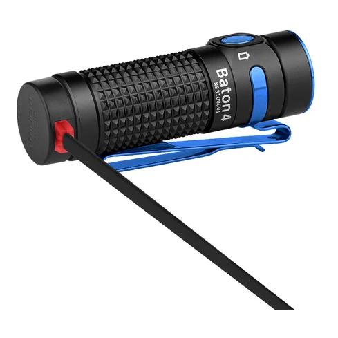 Olight Baton 4 - Premium Edition - EDC Taschenlampe - Schwarz