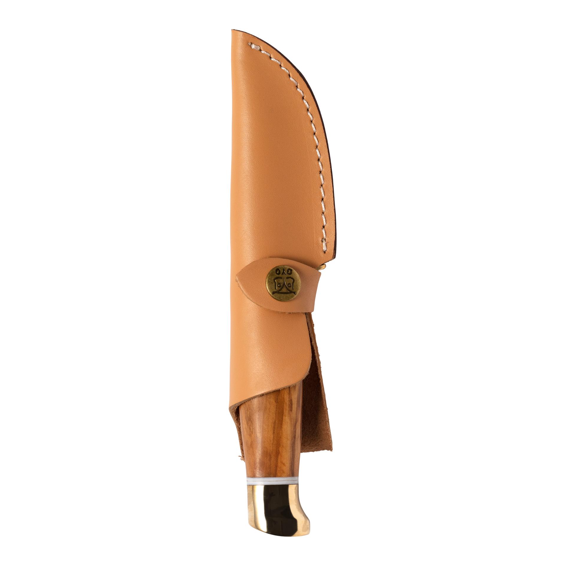 JOUNTHEIMEN - Jagd/Outdoormesser mit Lederscheide