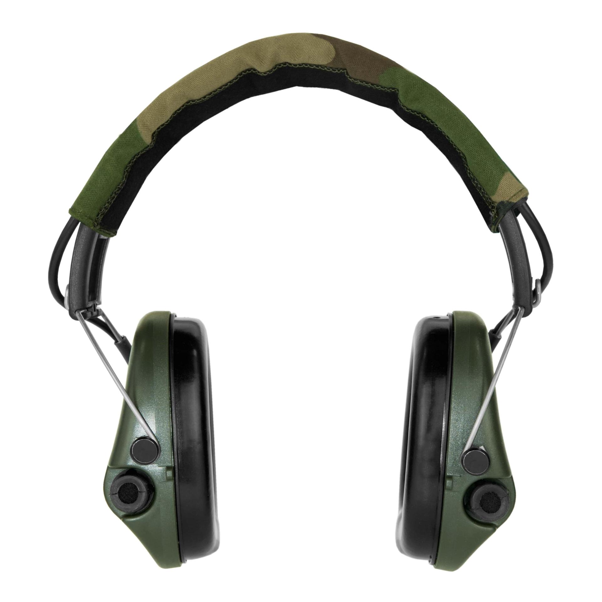 Supreme Pro X mit Camo Kopfband und Schaumkissen - Grüne Cups