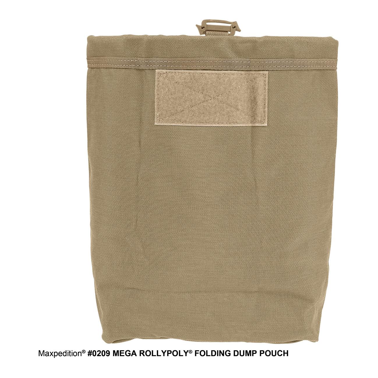 Mega Rollypoly Falttasche - Schwarz