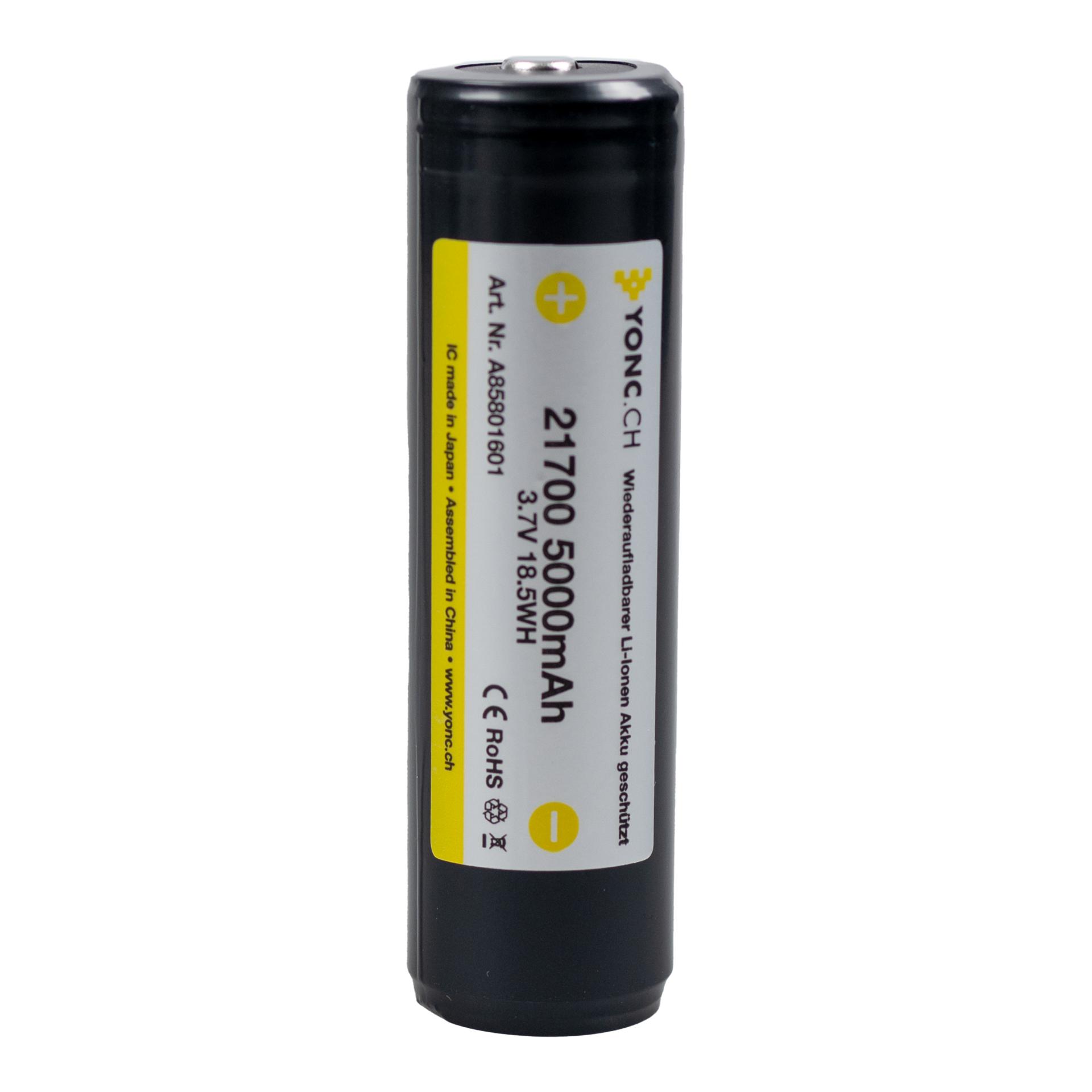 Batterie lithium-ion 21700 de 5000 mAh