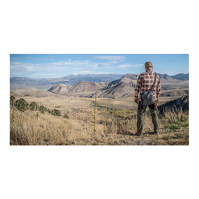 Bushcraft Haversack Umhängetasche - Schwarz