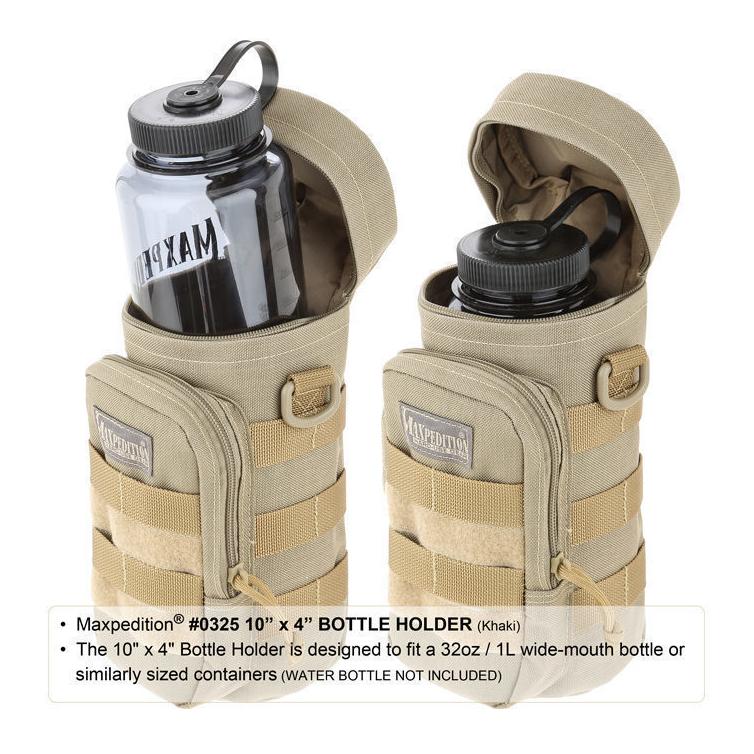 Flaschenhalter (25 x 10cm) - Schwarz