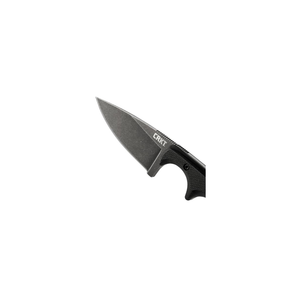 Minimalist® - Drop Point Black - EDC/Einsatzmesser mit Thermoplastic Scheide