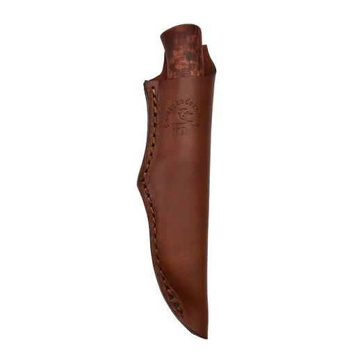 Bäver 10 - Jagdmesser mit Lederscheide