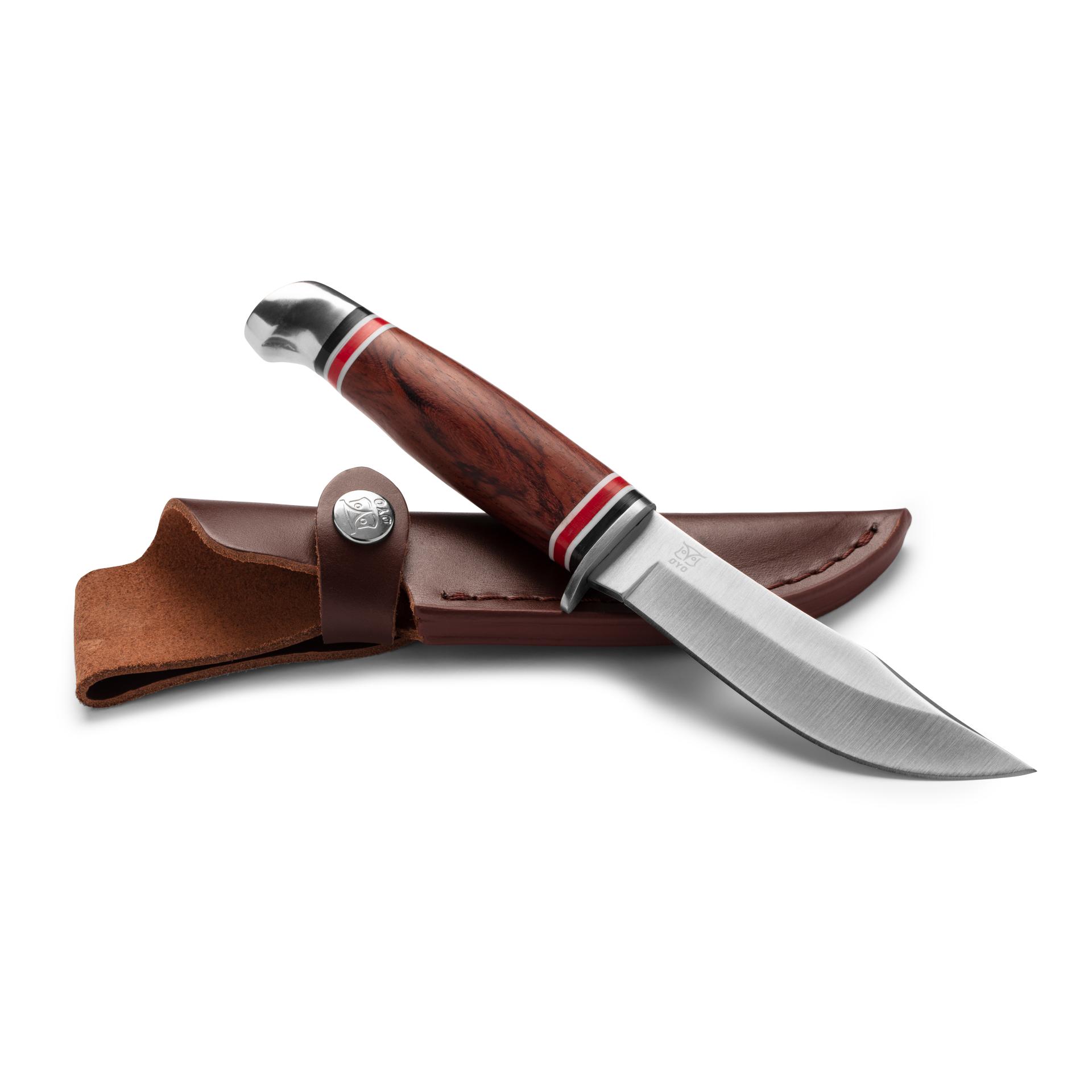 GEILO - Jagd/Outdoormesser mit Lederscheide GEILO - Jagd/Outdoormesser mit Lederscheide