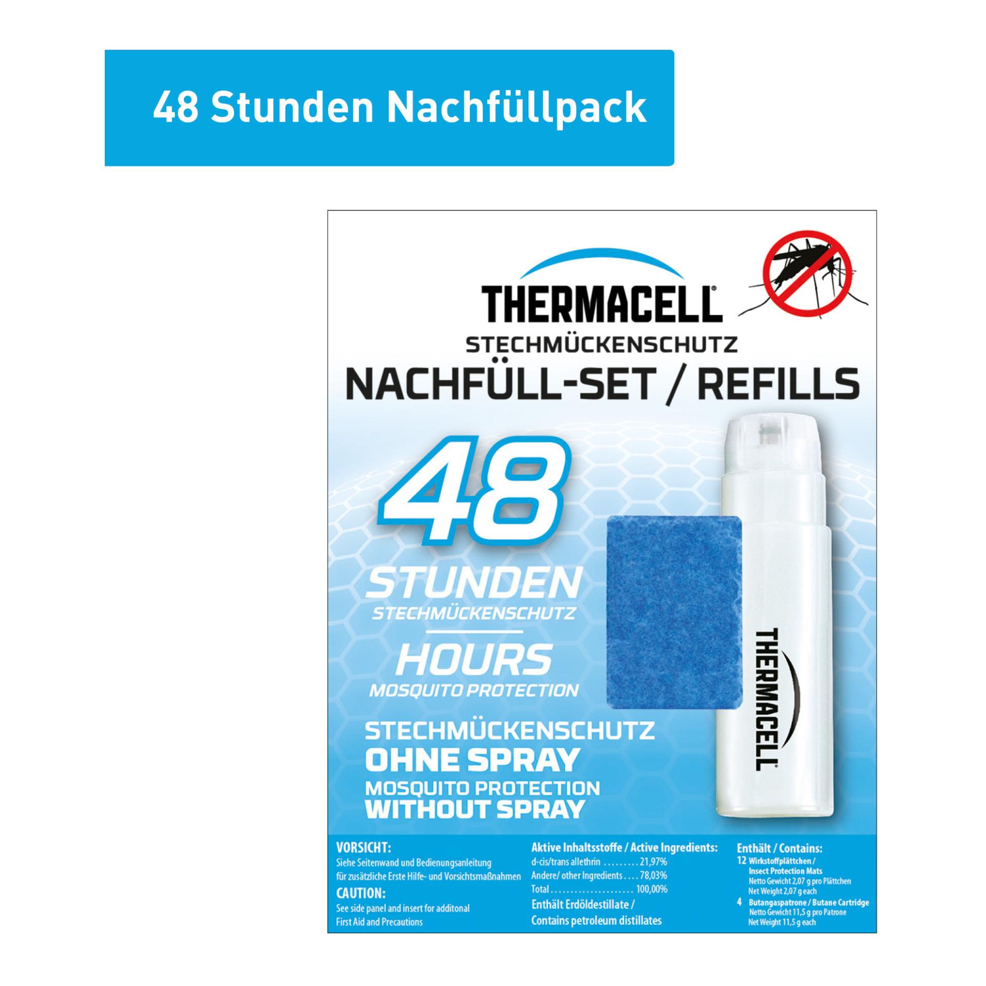 Thermacell Mückenschutz Nachfüllset 48 Stunden R-4 - Grün -