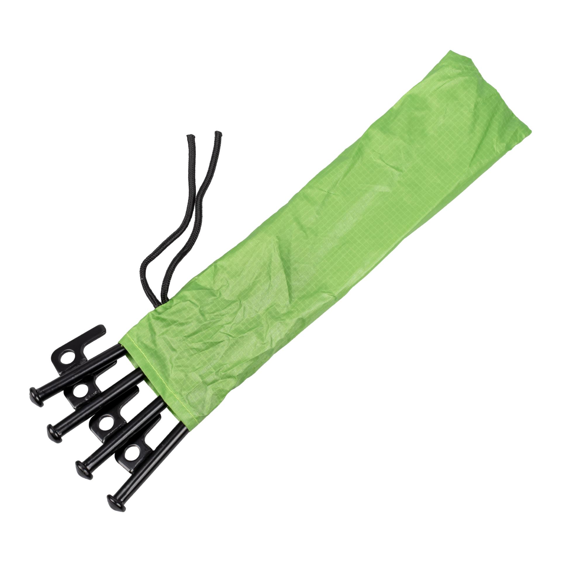 Extrastarke Zeltherringe - schwarz